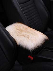 Plush Armrest Pad - Soft Plush Central Armrest Pad, Suitable For Cars, SUVs, Trucks, Universal Size, Warm Interior Pad For Winter, Non-Slip Polyester Material, Protects Console & Seats, Luxurious Faux Fur Armrest Pad, Comfortable Support, Upgrades Interior - one-size - View 21