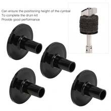 8pcs Plastic Cymbal Stand Felt Washers, Drum Cymbal Sleeve, Replacement Cymbal Stand Sleeve - Multicolor - View 3
