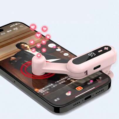 High-Frequency Portable Phone Auto Clicker, Screen Tapper With Clip, For Gaming & Liking, Compatible With Phones & Tablets, Adjustable Speed, Simulated Finger Clicking For Games, Live Streaming, Likes, Rewards, Durable & Easy To Use