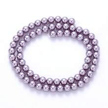 QIAO 6mm Pearls For Jewelry Making, Suitable For Bracelet-Making Kits; Small, Pre-Drilled Pearls For Filling, Suitable For DIY Necklaces And Earrings - 6mm Glass Pearl - View 24