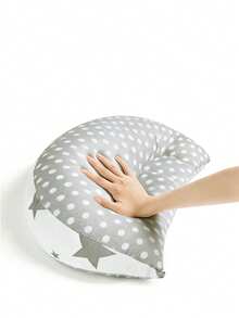 Bantal Kehamilan, Penopang Berbentuk U untuk Tidur Miring, Bantal Tubuh Multifungsi untuk Menopang Perut Kehamilan dan Tidur - bintik-bintik abu-abu - View 5