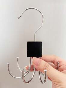 3pcs/2pcs/1pc 360° Rotatable Belt Hanger, Space-Saving Multifunctional Closet Organizer, Suitable For Belts, Bras, Ties, Scarves, Tank Tops And Wallets, Ultimate Accessory Storage Solution, Perfect Choice For Birthday, Wedding, Party, Perfect Gift For Colleagues, Friends And Family, Back To School - Hook Up - View 12