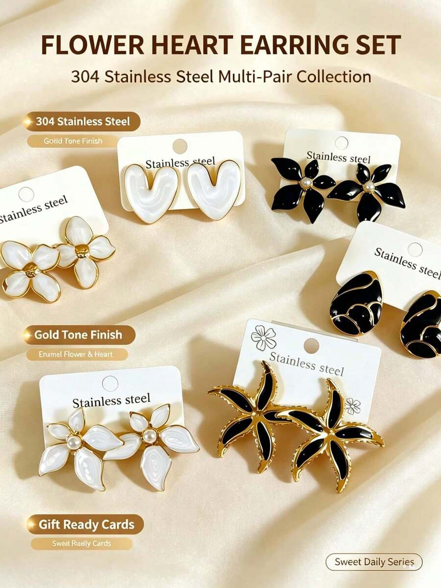 18K Gold Plated Tree Of Life Pendant And Earrings Set, Sexy Titanium Metal Religious Symbol Earrings, Stainless Steel Earring Posts, Suitable For Daily Wear And Gift Occasions. Luxury. Stainless Steel Jewelry. Pride. - Multicolor - View 1
