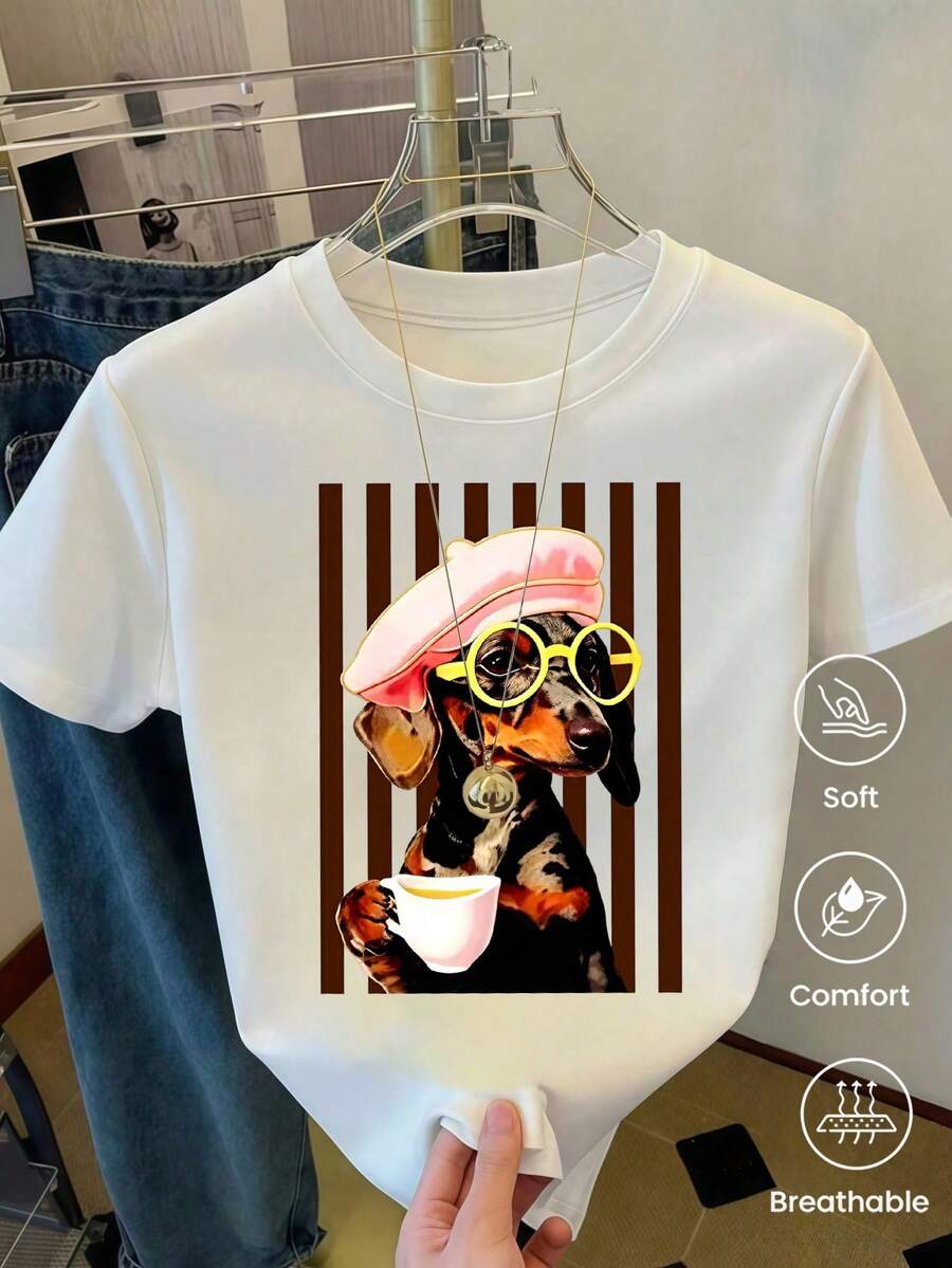 Women T-Shirts - White - View 1