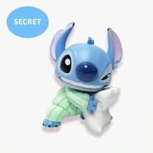 Miniso Disney Stitch Pillow Fight Series Collectible Figure Blind Box, Cute Cartoon Character Model, Exquisite Desktop Display Ornament, Surprise Collectible Toy For Animation Fans (1PC Random Delivery) - Multicolor - View 4