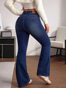 Women Jeans - Deep Blue - View 4