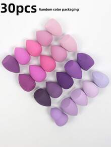 3/5/10/15/20/30/50 buah spons makeup dengan warna dan bentuk acak, cocok untuk foundation cair, ciptakan tampilan makeup yang sempurna. - MultiWarna - View 12