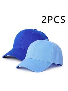 1pc Christmas Magic Hook & Loop Light Panel Baseball Cap, Outdoor Adjustable Sun Protection Casual Hat For Boys & Girls, Suitable For Spring/Autumn Travel, Beach Vacation, Sun Hat - Baseball Cap - View 19