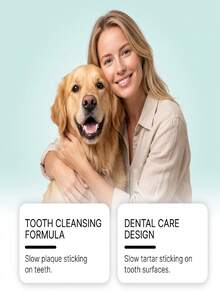 Dog And Cat Toothpaste, Universal For Cats And Dogs, Fresh Breath, Gentle Stain And Tartar Removal, Oral Care. This Toothpaste Is Suitable For Dogs And Cats, Focusing On Daily Pet Oral Care. It Helps Reduce Tooth Stains And Tartar, Freshen Breath, And Improve Oral Health. The Gentle Texture Is Suitable For The Mouths Of Cats And Dogs. Daily Use Of This Product Can Keep Your Pet's Mouth Clean And Fresh. - View 5