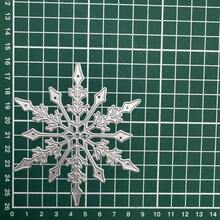1件雪花金屬切割模具,聖誕裝飾適用於剪貼簿、卡片製作、模板和壓花手工藝 - 雪花 - 查看 13