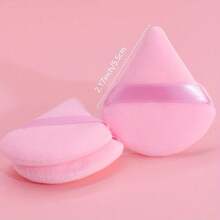 10pcs Pink Round Makeup Brushes + 3 Powder Puffs Full Set - Perfect For Blending Foundation, Blush, Contour And Kabuki Brush - Fresh And Flawless Basic Beauty Tools For Applying Liquid Foundation, Face Mask, Cream And Other High-End Makeup, Suitable For All Skin Types, Fragrance-Free - Multicolor - View 10