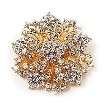 1pc Elegant Zinc Alloy Rhinestone Crystal Starfish Brooch, Christmas, Halloween, Valentine's Day Gift, High-End Apparel Accessory - Multicolor - View 17