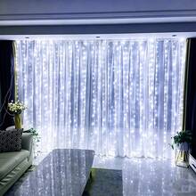 LED Garland Curtain Lights, 8 Modes, USB Powered, With Remote Control, Fairy String Lights, Perfect For Wedding, Christmas, Home Decor - USB Curtain Light - View 4