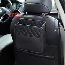 Car Seat Back Hanging Bag, Car Document Storage Bag, Multi-Pocket Cup Holder Bag, Storage Organizer Box, Travel Organizer Bag, Car Interior Accessories - Multicolor - View 11