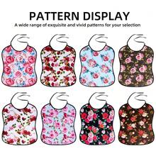 1 buah Celemek Dewasa, Bahan Tahan Lama, Desain Tali yang Praktis, Dapat Digunakan Kembali, Berbagai Motif Bunga, Cocok untuk Dewasa, Lansia, Perawatan Keperawatan, Makan Tanpa Khawatir, Semua Musim, Hadiah Liburan - Beraneka warna - View 10