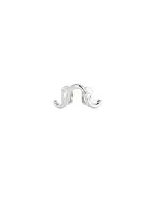 1pc Smooth/Zirconia Curved Hip Hop Shiny Teeth Grillz Party Holiday Accessory Unisex - Multicolor - View 9