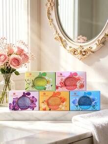 1 buah sabun desain bintang 238g, formula lembut, cocok untuk mandi dan mencuci muka, membersihkan kotoran, minyak, dan impurities secara mendalam, melembapkan dan tidak membuat kulit kering, cocok untuk kulit sensitif, berminyak, dan kering, cocok untuk persiapan kencan, hadiah liburan, dan mandi seluruh tubuh. - Aneka rasa - View 8