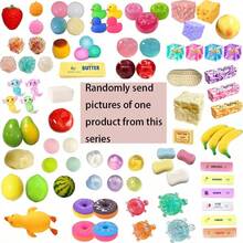 Surprise Box Squishy Toys, Assorted Random Style Squeeze Figures With Jellyfish, Colorful Mystery Toy Designs(1 Random Style) - Multicolor - View 9