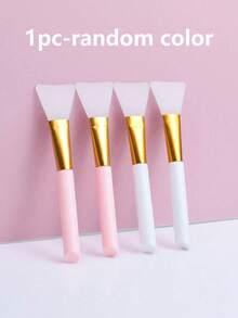5/1pc Soft Silicone Face Mask Applicator Brush, Silicone Mask Brush, Mud Mask Brush, Makeup Brush - / - View 12