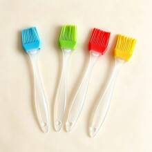 Raspador de silicona de una pieza suave para el hogar, raspador de limpieza multifunción, raspador de grasa de cocina, herramienta de limpieza de tabla de cortar, utensilio de cocina para hornear, color aleatorio - A - Ver 19