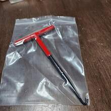 1pc T-Shaped Spring Hook Brake Wrench Motorcycle Electric Vehicle Spring Hook Wrench Spring Removal And Installation Pull Hook Tool - A - View 7