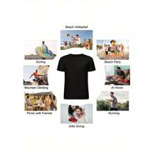Women T-Shirts - Black - View 9
