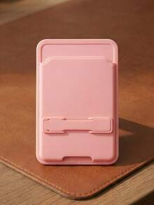 1 Peça Porta-Cartão Universal para Celular com Textura de Couro Ultrafino, Multifuncional, Clipe Adesivo Traseiro e Slot para Cartão de Acesso - Multicolorido - Visão 11