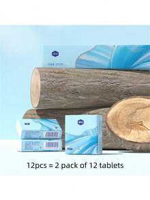 12/24/60/120pcs Portable Pocket Tissues, Bagged Facial Tissues, Compact Mini Pocket Tissues, Suitable For Students And Travel - Multicolor - View 10