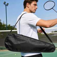 Badminton Racket Bag With Strap Oxford Cloth Tennis Racket Carrier Portable Dustproof Sport Storage Bag For Athlete Youth Player - 1 - View 3