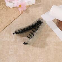 1pc Banana Hair Clips For Women,Soft Plush Ponytail Hair Barrette,Non‑Slip Hair Clips,Hair Accessories Suitable For Everyday Outings And Festivals - Multicolor - View 11