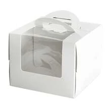 Pastry Packaging Boxes - 8-inch White - View 9