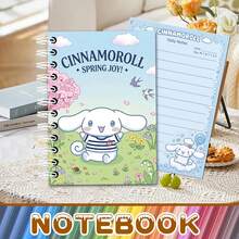 1pc Sanrio Notebook; A7 Size Minimalist Spiral Notebook, Cute & Comfortable For Adults And Teenagers. Inner Pages Feature Adorable Sanrio Character Patterns, Ideal For Daily Note-Taking, List-Making, And Life Organization. A Great Choice As Back-To-School Stationery Or Mother's Day, Birthday, Father's Day Gift. - Notebook - View 22
