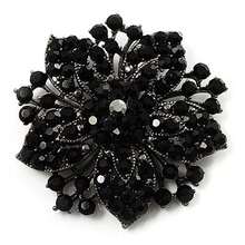 1pc Elegant Zinc Alloy Rhinestone Crystal Starfish Brooch, Christmas, Halloween, Valentine's Day Gift, High-End Apparel Accessory - Multicolor - View 12