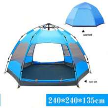 Camping Tents - Blue - View 1