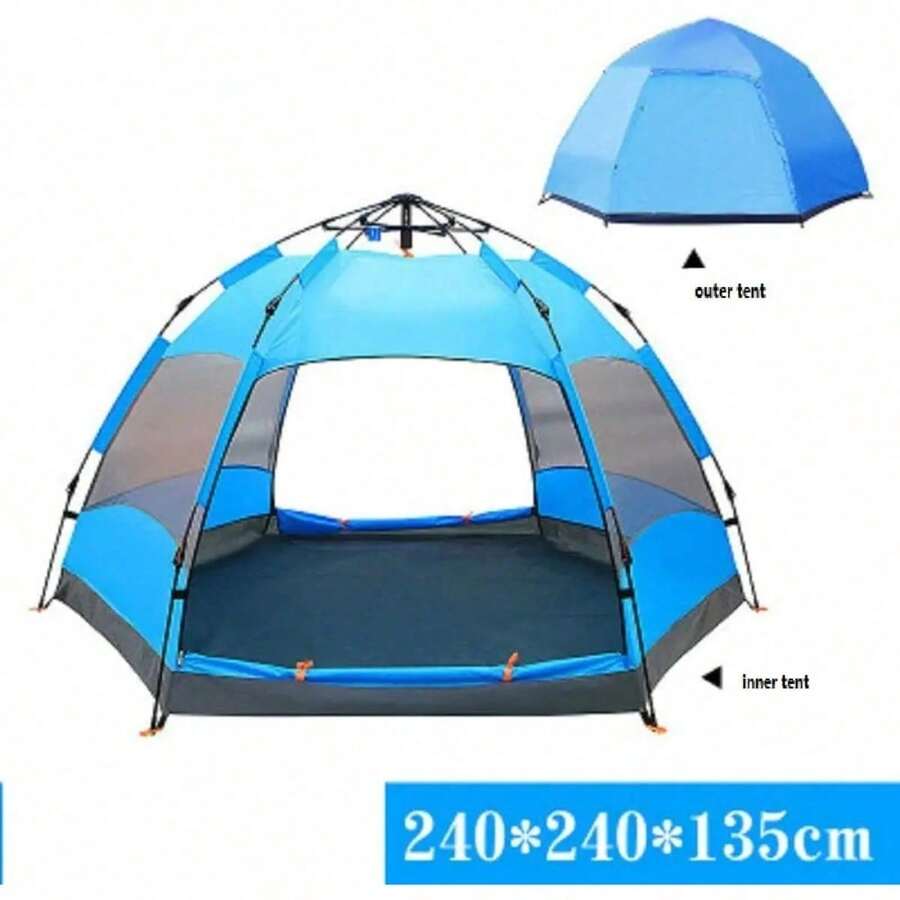 Camping Tents - Blue - View 1