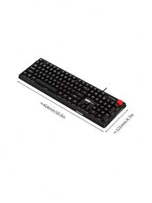 Teclado Gaming Lenovo K280 Inalámbrico de Tres Modos con Retroiluminación RGB Bluetooth 2.4G, Teclado Mecánico Compacto de 97 Teclas con Perilla de Volumen, Compatible con PC, Mac y Tableta - Ver 10