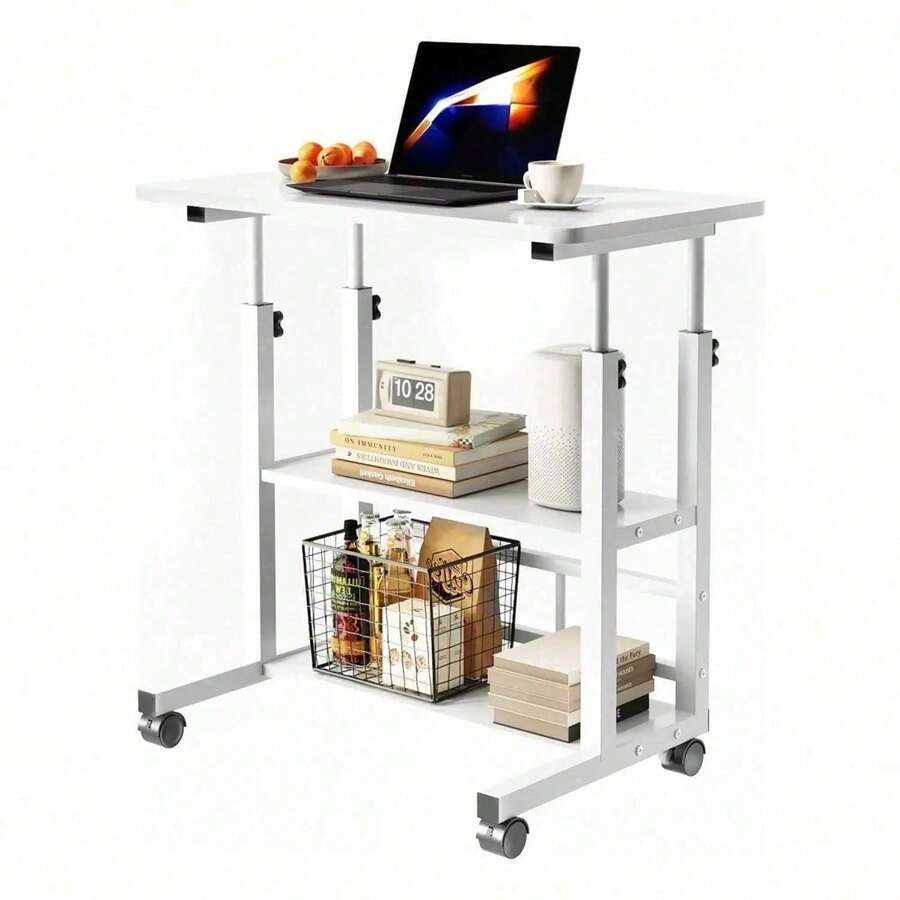 Office Desk - White - View 1