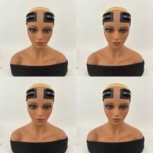 Women's Lace Wig Fixing Band: Adjustable Silicone Non-Slip Wig Clip With Middle Lace Parting And Ear Openings, Secure Fit, Breathable And Comfortable, Suitable For Wigs, Chemotherapy, Cosplay, Sports And Daily Wear Wig Accessory, Halloween - View 21