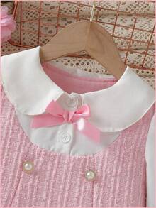 Young Girls Dresses - Pink - View 6