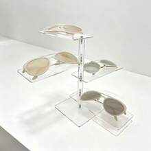 Fashion Glasses Display Stand - Multi-Layer Acrylic Fashion Glasses Display Rack - Fashion Glasses/Glasses Exclusive Storage Rack - Luxury High Transparency Multi-Layer Storage Rack, Suitable For Fashion Glasses/Glasses/Eyewear Storage And Display - Multicolor - View 6