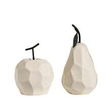Fruit 2D Acrylic Decor Apple Pear Wabi-Sabi Style Minimalist Living Room Bedroom TV Cabinet Entryway Home Ornament - 1PC - View 5