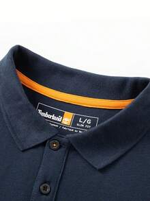 Timberland Summer Outdoor Loose Breathable Sports Top Casual Business Polo Shirt With Collar - Royal Blue - View 10