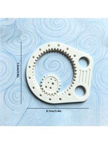 Drawing Tool, Multi-Function Gear Drawing Ruler, Just Simple Rotation To Draw Endless Variety Of Unique Patterns And Curved Designs. Creative Tool For Adult Journaling And Decorative Painting - Multicolor - View 2