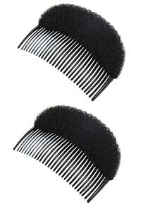 2/1pc Women's Sponge Volumizer Hair Clip,Women Lady Girl Magic Hair Styling Clip Do Beehive Hair Styler Tool Charming Bump It Up Volume Inserts Stick - Multicolor - View 14