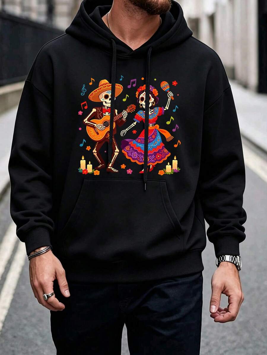 Men Hoodies - Black - View 1