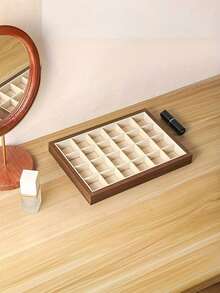 Luxury Black Walnut Jewelry Tray, Jewelry Storage & Display Tray, Drawer-Style Jewelry Tray, Stackable Jewelry Storage Tray, Multi-Functional Jewelry Display Tray - Black Walnut Tray - View 13