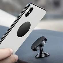 Universal Super Strong Magnetic Metal Car Phone Holder 360° Rotating Air Vent Mount - New Arrival - View 6