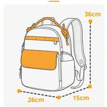 High-End Appearance Level Backpack, Shockproof Backpack, Detachable Inner Liner, With Tablet Compartment, Travel Micro Single-Lens Reflex Camera Bag, Independent Camera Compartment, Lightweight Dual-Shoulder Photography Bag - View 4