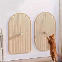 Non-Shedding Cat Scratching Board Pet Toy Suitable For Indoor Cats Scratching And Playing Cat Scratching Pad Wear-Resistant Cat Mat Multi-Functional And Durable Cat Scratching Board Interactive Pet Cat Climbing Pad Self-Adhesive Christmas Decoration Halloween - one-size - View 2
