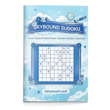 Skybound Sudoku Puzzle Notebook, Number Logic Game With Clear Grids And Answers, Trains Focus, Reasoning And Problem-Solving Skills, Suitable For Beginners To Challenging Levels - Sudoku Difficulty Level - View 11